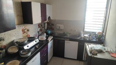 Kitchen Image of 1100 Sq.ft 2 BHK Builder Floor for rent in Landran Mohali for Rs. 18000