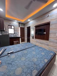 Bedroom Image of 1500 Sq.ft 1 RK Independent House for rent in Sector 43 Gurgaon for Rs. 24000