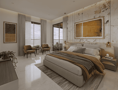 Image of 3870 Sq.ft 4 BHK Apartment / Flat for sale in Pramukh Omkar Rivanta 2, Randesan, Gandhinagar for Rs. 18275000