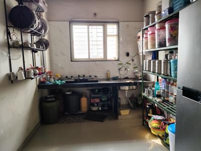 Kitchen Image of 800 Sq.ft 2 BHK Apartment / Flat for sale in Nayan Mountscape, Pisoli Pune for Rs. 4500000