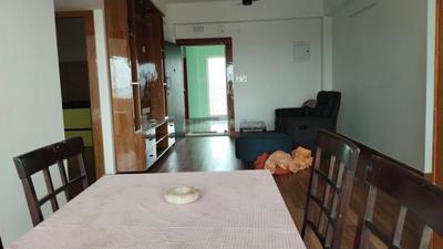 Living Room Image of 1400 Sq.ft 3 BHK Apartment / Flat for rent in New Town Kolkata for Rs. 30000