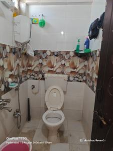 Bathroom Image of 750 Sq.ft 1 BHK Apartment / Flat for sale in Kukatpally Hyderabad for Rs. 3900000
