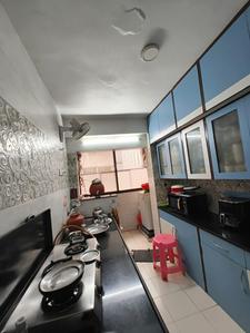 Kitchen Image of 1000 Sq.ft 2 BHK Apartment / Flat for sale in Bodakdev Ahmedabad for Rs. 6500000