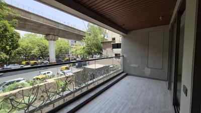 Balcony Image of 2000 Sq.ft 4 BHK Apartment / Flat for rent in Swati Symphony, Bodakdev Ahmedabad for Rs. 110000