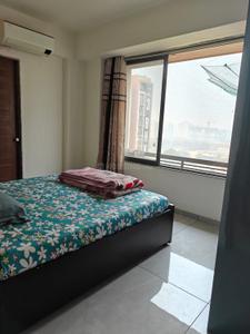 Bedroom Image of 1650 Sq.ft 3 BHK Apartment / Flat for sale in Aryaman Glory, Tragad Ahmedabad for Rs. 6800000