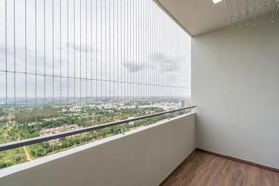 Balcony Image of 1600 Sq.ft 3 BHK Apartment / Flat for rent in Assetz Marq, Kannamangala - Whitefield Hoskote Road Bengaluru for Rs. 69500