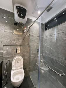 Bathroom Image of 1010 Sq.ft 2 BHK Independent House for rent in Freedom Fighters Enclave New Delhi for Rs. 23600