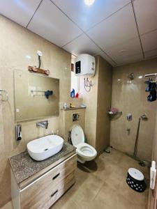 Bathroom Image of 1575 Sq.ft 3 BHK Apartment / Flat for sale in Affinity Greens, PR7 Airport Road Zirakpur for Rs. 12000000