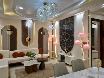 Living Room Image of 1350 Sq.ft 4 BHK Apartment / Flat for sale in Saarthi Estonia Homes, Uttam Nagar New Delhi for Rs. 12000000