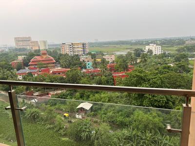 Balcony Image of 1245 Sq.ft 3 BHK Apartment / Flat for sale in Ambuja Ecospace Residencia, New Town Kolkata for Rs. 16500000