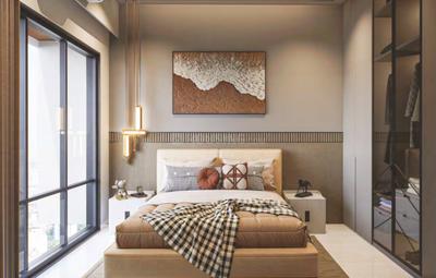 Bedroom Image of 1026 Sq.ft 2 BHK Apartment / Flat for sale in Tirupati Namaah, Mira Road East Mira Bhayandar for Rs. 10350000