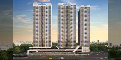 Image of 900 Sq.ft 2 BHK Apartment / Flat for sale in Dosti West County, Thane West, Thane for Rs. 12500000