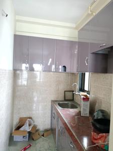 Kitchen Image of 600 Sq.ft 1 BHK Apartment / Flat for rent in Bharat Vihar New Delhi for Rs. 21000