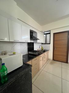 Kitchen Image of 1300 Sq.ft 2.5 BHK Apartment / Flat for rent in DB Pride, Talawali Chanda Indore for Rs. 27000