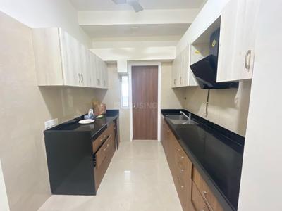 Kitchen Image of 1100 Sq.ft 2 BHK Apartment / Flat for rent in L And T Crescent Bay, Parel Mumbai for Rs. 145000