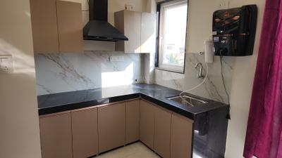 Kitchen Image of 440 Sq.ft 1 RK Apartment / Flat for rent in Ghat Ki Guni Jaipur for Rs. 17000