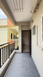 Balcony Image of 700 Sq.ft 1 BHK Apartment / Flat for rent in Mahadevapura Bengaluru for Rs. 25000