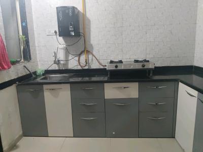 Kitchen Image of 1962 Sq.ft 3 BHK Apartment / Flat for sale in Uma Saral Heights, Nana Chiloda Ahmedabad for Rs. 7000000