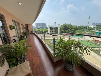 Balcony Image of 2901 Sq.ft 4 BHK Apartment / Flat for sale in Rishita Serenity, Sushant Golf City Lucknow for Rs. 36000000
