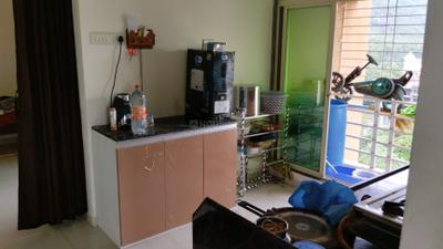 Kitchen Image of 616 Sq.ft 2 BHK Apartment / Flat for rent in Bhakti Bellavue, Khopoli Navi Mumbai for Rs. 14000