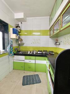 Kitchen Image of 527 Sq.ft 1 BHK Apartment / Flat for rent in Surya Enclave CHS, Thane West Thane for Rs. 30000