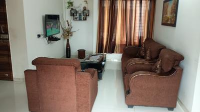 Living Room Image of 1800 Sq.ft 3 BHK Apartment / Flat for sale in Vertical Oriana, Mundhwa Pune for Rs. 15300000