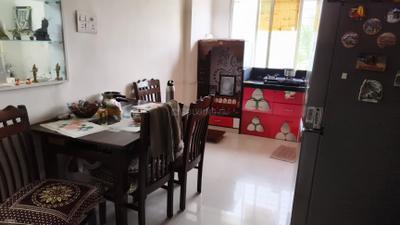 Kitchen Image of 750 Sq.ft 1 BHK Apartment / Flat for rent in Pietra Enclave, Katraj Pune for Rs. 18000