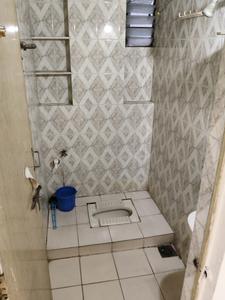 Common Bathroom Image of 800 Sq.ft 2 BHK Apartment / Flat for rent in Ghatlodiya Ahmedabad for Rs. 19000