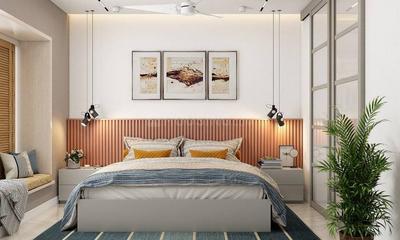 Bedroom Image of 1021 Sq.ft 2 BHK Apartment / Flat for sale in Mangalam Melizma, Kiwale Pune for Rs. 5911000