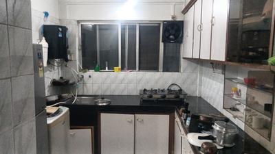 Kitchen Image of 1200 Sq.ft 3 BHK Apartment / Flat for rent in Aundh Pune for Rs. 40000