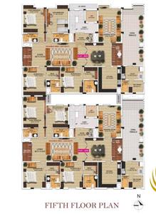 Image of 1864 Sq.ft 3 BHK Apartment / Flat for sale in Kilpauk, Chennai for Rs. 39000000