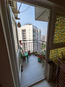 Balcony Image of 650 Sq.ft 1 BHK Apartment / Flat for rent in Godrej Infinity, Mundhwa Pune for Rs. 33000