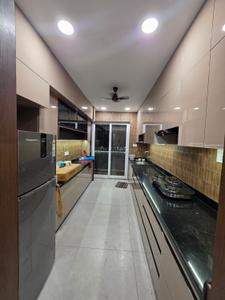 Kitchen Image of 1500 Sq.ft 3 BHK Apartment / Flat for rent in Allied Nova Casa, Savedi Ahmednagar for Rs. 45000