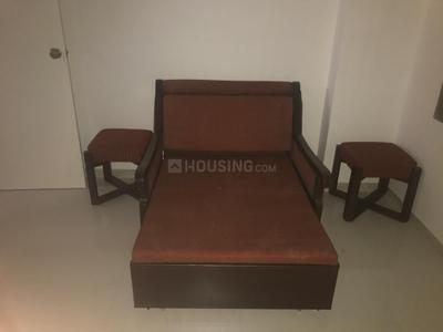 Hall Image of 1400 Sq.ft 3 BHK Apartment / Flat for rent in Shaligram Prime, South Bopal Ahmedabad for Rs. 40000