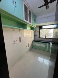 Kitchen Image of 692 Sq.ft 1 BHK Apartment / Flat for rent in Om Shivam Residency, Kamothe Navi Mumbai for Rs. 21000