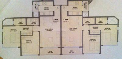 Image of 315 Sq.ft 1 BHK Apartment / Flat for sale in A And O Excellente, Mulund West, Mumbai for Rs. 6200000