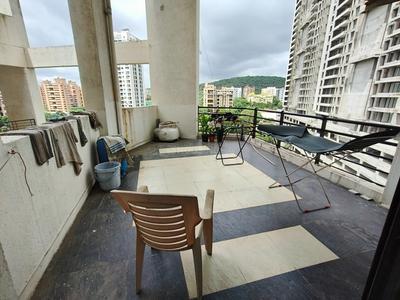 Balcony Image of 1712 Sq.ft 3 BHK Apartment / Flat for sale in JK Park Ridge, Pashan Pune for Rs. 16000000