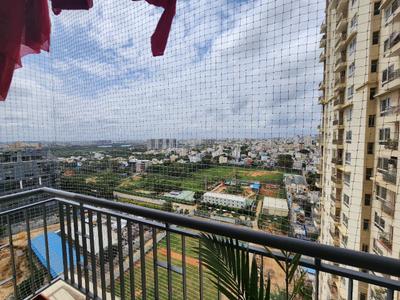 Balcony Image of 2050 Sq.ft 3 BHK Apartment / Flat for rent in G Corp The Icon, Thanisandra Bengaluru for Rs. 82000