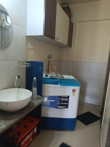 Bathroom Image of 694 Sq.ft 1 BHK Apartment / Flat for rent in Alliance Nisarg, Wakad Pune for Rs. 30000