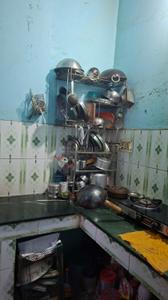 Kitchen Image of 450 Sq.ft 1 BHK Builder Floor for sale in Ganesh Nagar New Delhi for Rs. 3500000