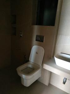 Common Bathroom Image of 1550 Sq.ft 3 BHK Apartment / Flat for rent in Experio Platinum Elysium, Nerul Navi Mumbai for Rs. 90000