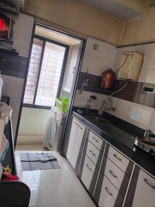 Kitchen Image of 600 Sq.ft 1 BHK Apartment / Flat for sale in Vini Castle, Dahisar West Mumbai for Rs. 11500000