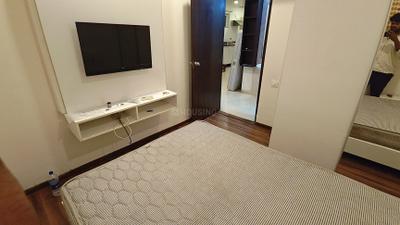 Bedroom Image of 1150 Sq.ft 2 BHK Apartment / Flat for rent in Phoenix Golfedge Residences, Gachibowli Hyderabad for Rs. 49000
