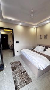Bedroom Image of 750 Sq.ft 1 BHK Builder Floor for rent in Sector 52 Gurgaon for Rs. 38500