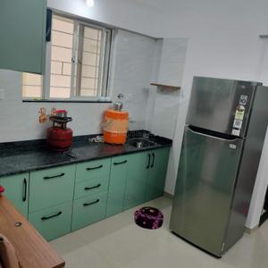 Kitchen Image of 1024 Sq.ft 1 BHK Apartment / Flat for rent in Sukhwani Skylines, Wakad Pune for Rs. 28500