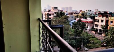 Balcony Image of 1050 Sq.ft 3 BHK Apartment / Flat for sale in Nayabad Kolkata for Rs. 4550000