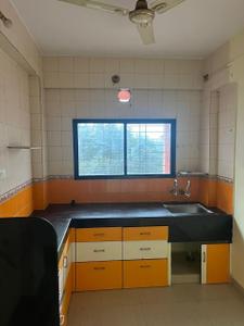 Kitchen Image of 800 Sq.ft 2 BHK Apartment / Flat for rent in   Abhijit Park, Thergaon Pune for Rs. 22000