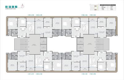 Image of 1761 Sq.ft 3 BHK Apartment / Flat for sale in Althan, Surat for Rs. 6957711