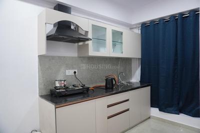 Kitchen Image of 549 Sq.ft 1 BHK Studio for rent in Eternal Manhattan Riviera, Sitapura Jaipur for Rs. 15500