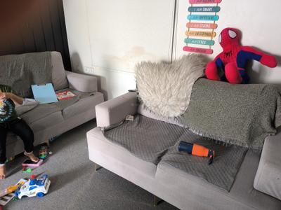Living Room Image of 1000 Sq.ft 2 BHK Apartment / Flat for sale in SSD Aditya Nest, Narsingi Hyderabad for Rs. 9000000